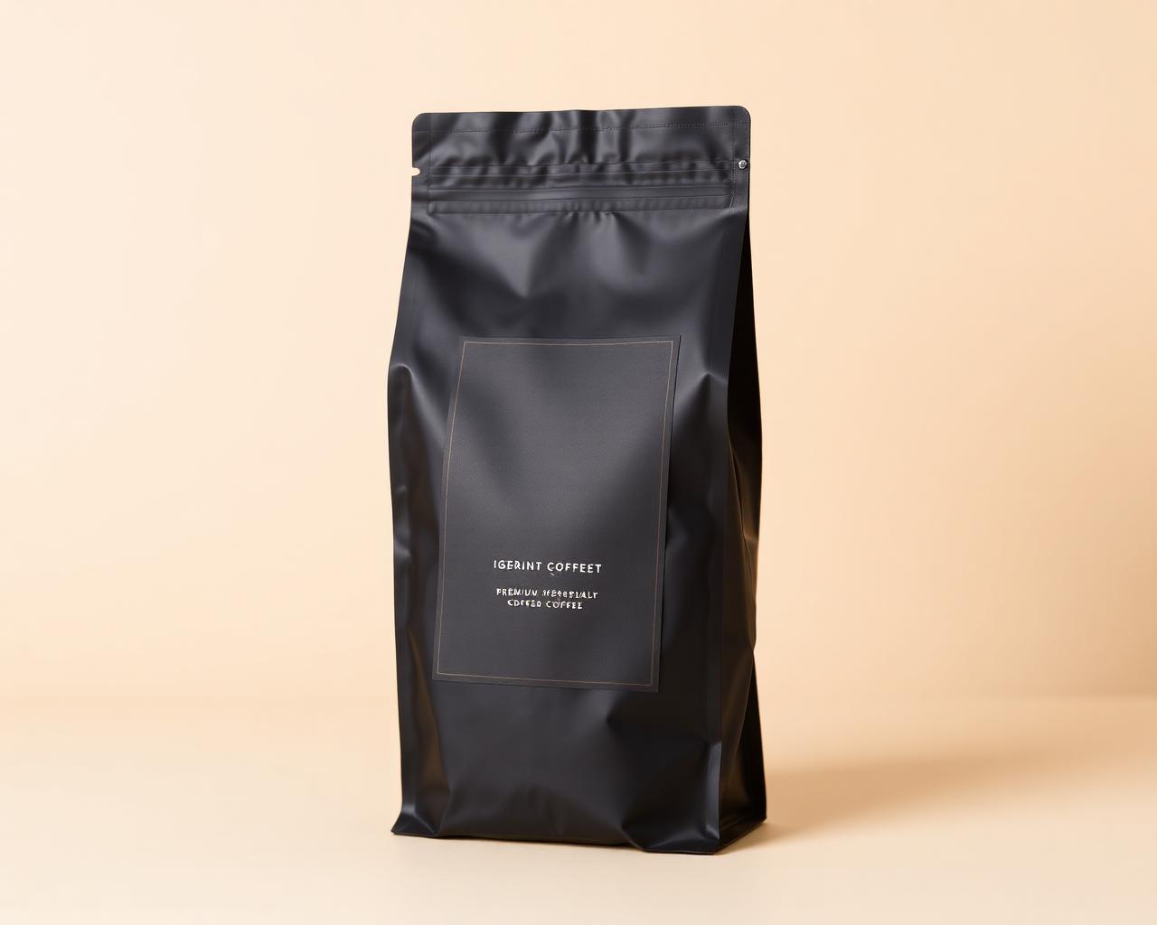 Embalagem gourmet — pouch preto